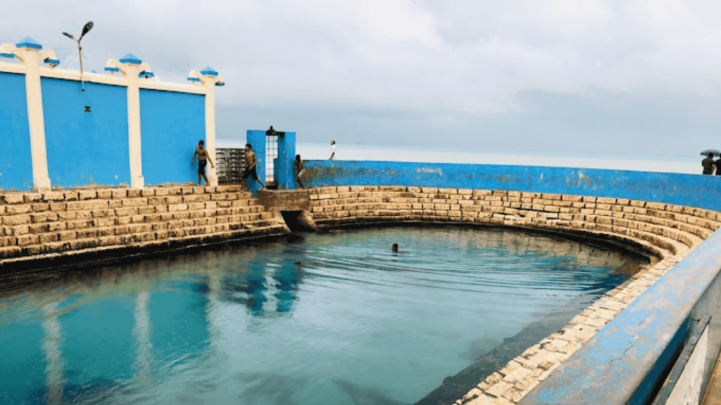 Keerimalai Pond Jaffna District in the Northern Province of Sri Lanka.