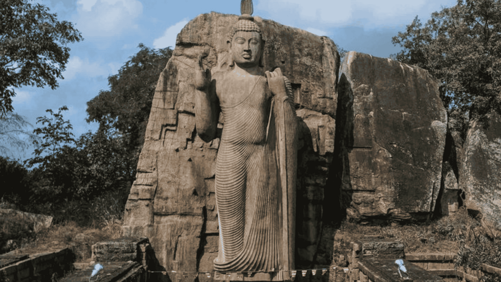 Avukana Buddha Statupaya Sri Lanka