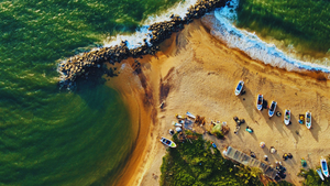 srilankan beach paradise