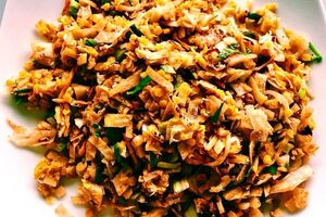 Street-style Kottu Roti served hot